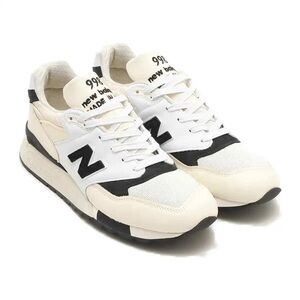 New Blance 998 Teddy Santis White/Black